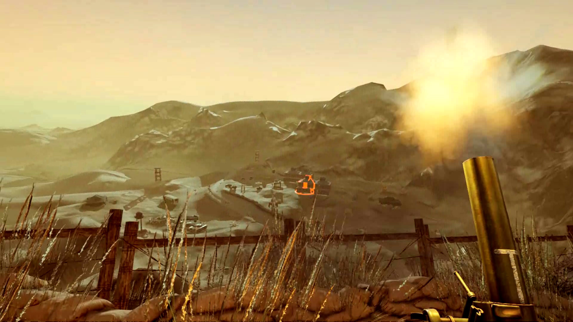 First-person combat in a mountain environment in SincereMen VR